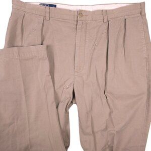 Polo Ralph Lauren Andrew Pant Classic Chino Khakis 40x30  Cotton Mens Trousers